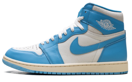 Air Jordan 1 High (2025) – Dark Powder Blue/Sail – US 9