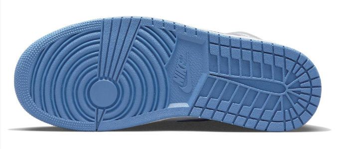 Air Jordan 1 Mid "Cement Grey True Blue" – Grey/White/Blue
