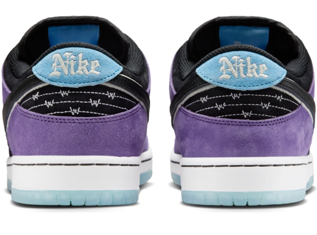 Hayley Wilson x Nike SB Dunk Low – Purple / Black / White