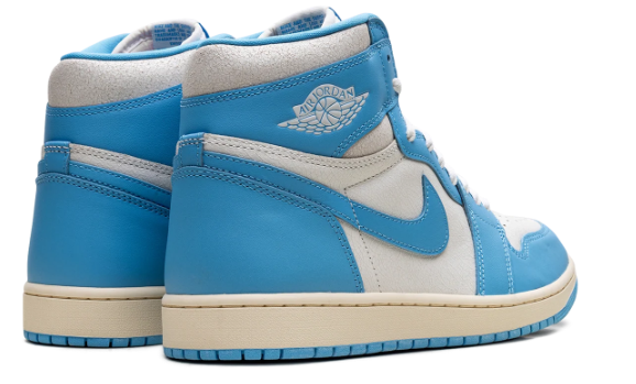 Air Jordan 1 High (2025) – Dark Powder Blue/Sail – US 9