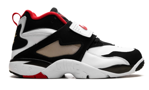 Nike Air Diamond Turf '49ers' (2025) – White/Black/Fire Red | FZ8224-100