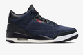 Air Jordan 3 'Levi’s – Indigo' Denim Sneakers