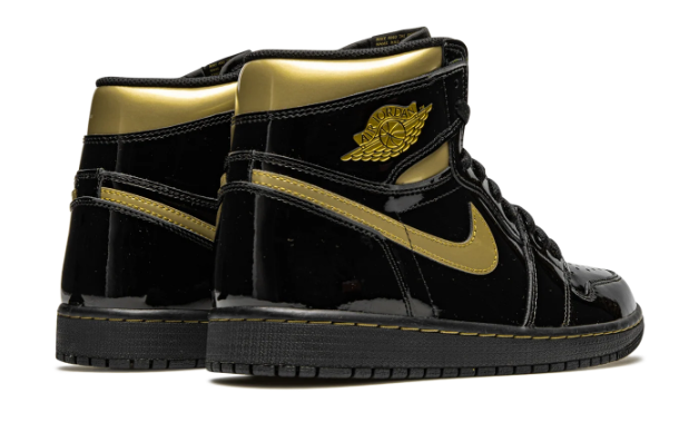 Air Jordan 1 Retro High OG "Black Metallic Gold" (2020) – Black/Gold