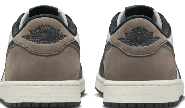 Air Jordan 1 Low "Mocha" – White/Black/Brown