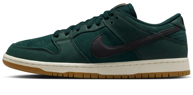 Nike SB Orange Label Dunk Low Pro 'Deep Green/Gum'