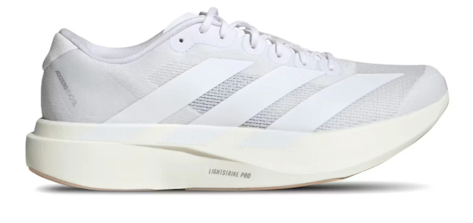 adidas Adizero Evo SL Men's Running Shoes – Cloud White / Warm Sandstone