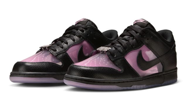 Nike Dunk Low Retro Premium 'Black/Pink Rise'